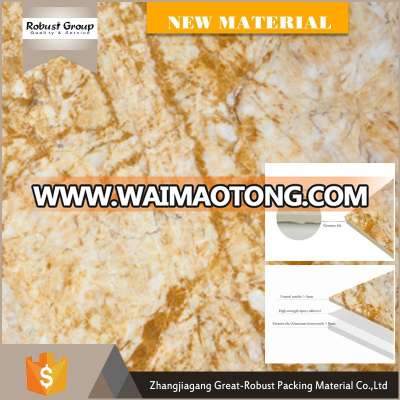 Low price cheap golden marble tiles block